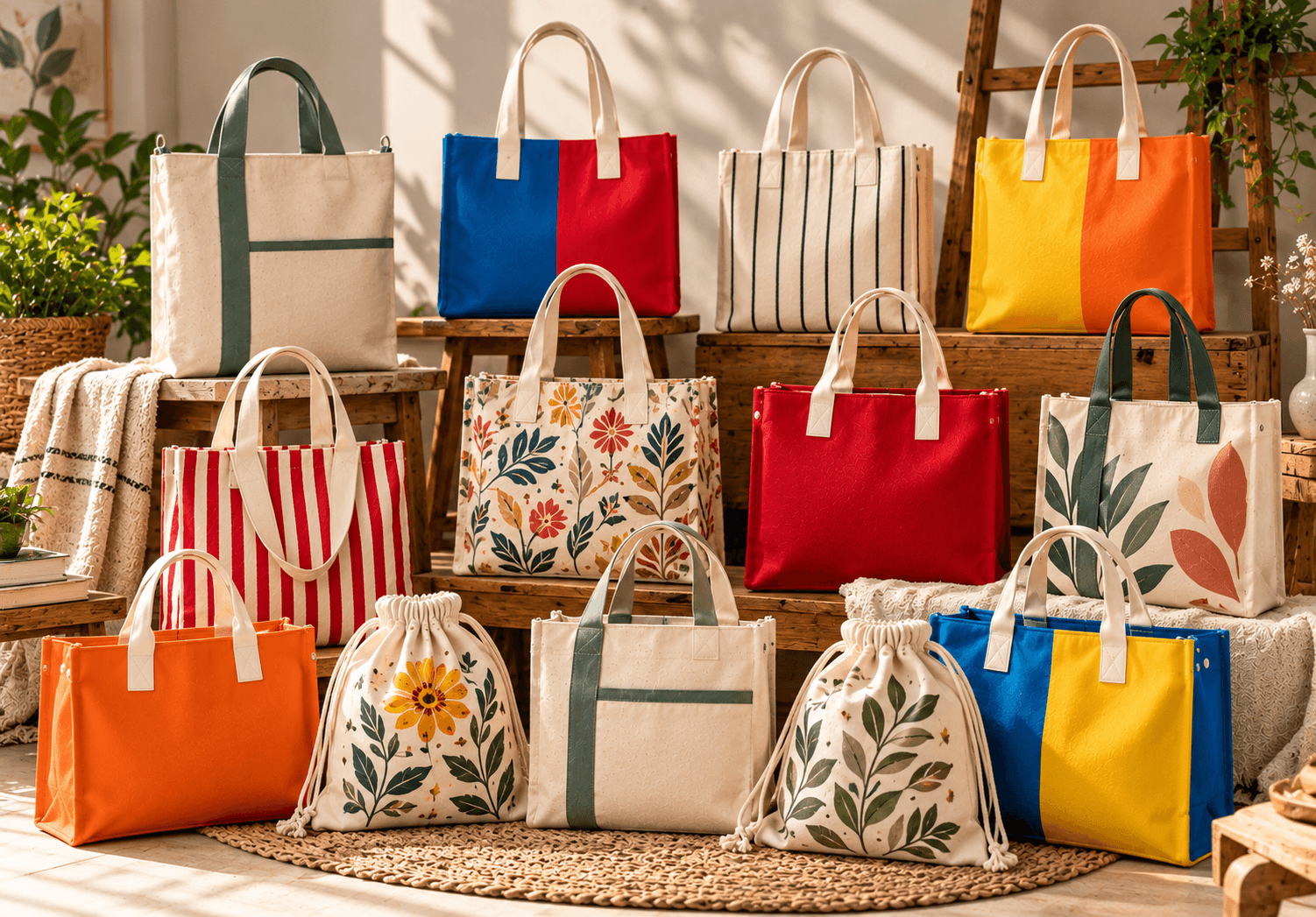 Canvas Tota Bag